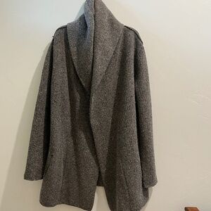 Vince shawl collar wool sweater size M